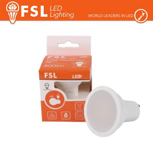 GU10 lampadina LED 8W alta luminositÃ  - 4000K, 850lm, 100Â°